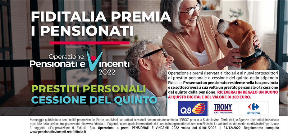 Agenzia Serfin Srls Fiditalia | Terni | Banner PensionatiEVincenti