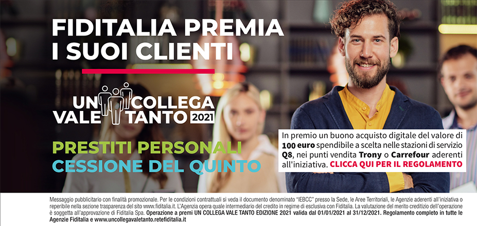 Agenzia Serfin Srls Fiditalia | Terni | Banner UnCollegaValeTanto