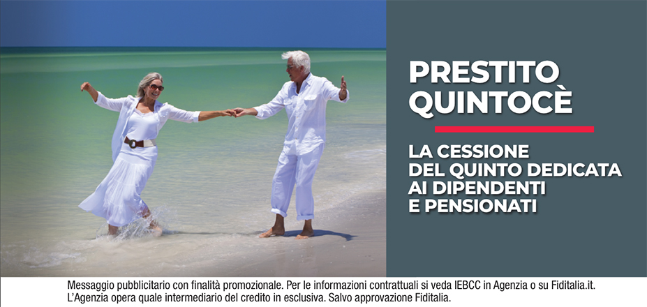 Agenzia Serfin Srls Fiditalia | Terni | Cessione del Quinto Quintocè - Un consulente dedicato per i progetti di dipendenti e pensionati. Messaggio pubblicitario con finalità promozionale. Per le informazioni contrattuali si veda IEBCC in Agenzia o su Fiditalia. it. L’Agenzia opera quale intermediario del credito in esclusiva. Salvo approvazione Fiditalia.
